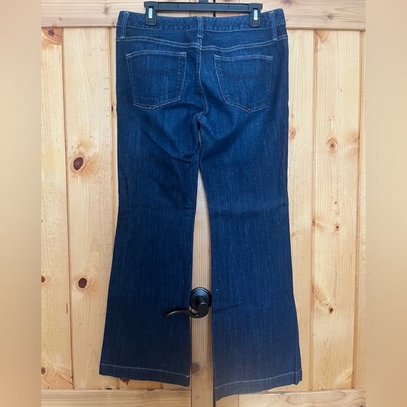 EUC GAP Long and Lean Dark Blue Women's Jeans Sz 8P - Picture 2 of 5